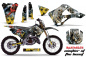 Preview: Iron Maiden - Number of the beast mit Nummernfeldern für Kawasaki KX125/250 1999-2002