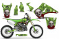 Preview: Bone Collector Grün ohne Nummernfeldern für Kawasaki KX125/250 2003-2016