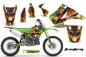Preview: Firestorm Grün ohne Nummernfeldern für Kawasaki KX125/250 2003-2016