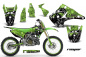 Preview: Reaper Grün mit Nummernfeldern für Kawasaki KX125/250 2003-2016