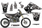 Preview: Reaper Silber mit Nummernfeldern für Kawasaki KX125/250 2003-2016