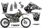 Preview: Reaper Silber mit Nummernfeldern für Kawasaki KX125/250 2003-2016