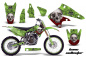 Preview: Bone Collector Green with number plates for Kawasaki KX250F 2004-2005