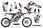 Preview: T-Bomber Black without number plates for Kawasaki KX250F 2006-2008