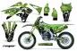Preview: Reaper Grün mit Nummernfeldern für Kawasaki KX250F 2013-2016