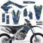 Preview: Slash Camo Blue without number plates for Kawasaki KX450F 2019-2023