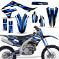 Preview: Attack Blue with number plates for Kawasaki KX450F 2019-2023