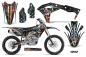 Preview: World War 2 mit Nummernfeldern für Kawasaki KX250F/KFX250 2017-2020