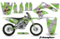Preview: T-Bomber Green with number plates for Kawasaki KX450F 2006-2008