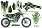 Preview: Attack Grün mit Nummernfeldern für Kawasaki KX450F 2016-2018