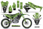 Preview: Reaper Grün mit Nummernfeldern für Kawasaki KX450F 2016-2018