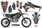 Preview: World War 2 mit Nummernfeldern für Kawasaki KX450F 2016-2018
