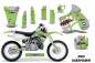 Preview: P40-Warhawk Grün ohne Nummernfeldern für Kawasaki KX500 1988-2004