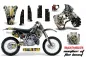Preview: Iron Maiden - Number of the beast mit Nummernfeldern für Kawasaki KX500 1988-2004