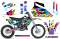 Preview: Flashback mit Nummernfeldern für die Kawasaki KX80/KX100 1995-1997