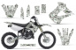 Preview: Ballin ohne Nummernfeldern für Kawasaki KX85/100 2001-2013
