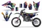 Preview: Element 115 mit Nummernfeldern für Kawasaki KX85/100 2014-2021