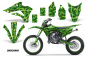 Preview: Digicamo Green with number plates for Kawasaki KX85/100 2014-2021