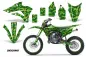 Preview: Digicamo Grün mit Nummernfeldern für Kawasaki KX85/100 2014-2021