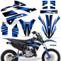 Preview: Attack Blue without number plates for Kawasaki KX85/112 2022-2024
