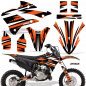 Preview: Attack Orange without number plates for Kawasaki KX85/112 2022-2024