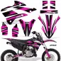 Preview: Attack Pink ohne Nummernfeldern für Kawasaki KX85/112 2022-2024