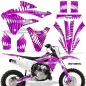 Preview: Bio Metal Pink ohne Nummernfeldern für Kawasaki KX85/112 2022-2024