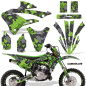 Preview: Camoplate Green with number plates for Kawasaki KX85/112 2022-2024