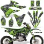 Preview: Camoplate Grün mit Nummernfeldern für Kawasaki KX85/112 2022-2024