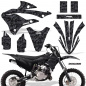 Preview: Digicamo Black without number plates for Kawasaki KX85/112 2022-2024