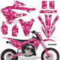 Preview: Digicamo Pink with number plates for Kawasaki KX85/112 2022-2024