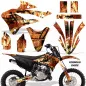 Preview: Ferrous Oxide ohne Nummernfeldern für Kawasaki KX85/112 2022-2024