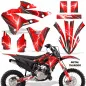 Preview: Metal Thunder Rot ohne Nummernfeldern für Kawasaki KX85/112 2022-2024