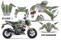 Preview: P40-Warhawk Army Grün für Kawasaki Z125 Pro 2017-2024
