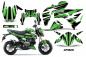 Preview: Attack Grün für Kawasaki Z125 Pro 2017-2024
