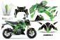 Preview: Carbon-X Grün für Kawasaki Z125 Pro 2017-2024