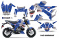 Preview: P40-Warhawk Blau für Kawasaki Z125 Pro 2017-2024