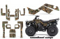 Preview: Woodland Camo für Kawasaki KLF 220/250/300 Bayou