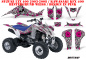 Preview: Brittany Hintergrund = Weiß, Designfarbe = Pink für Suzuki LTZ 400 2003-2008