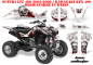 Preview: Bone Collector White for Suzuki LTZ 400 2003-2008
