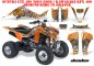 Preview: Deaden Orange for Kawasaki KFX 400 2003-2008
