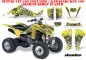 Preview: Deaden Yellow for Kawasaki KFX 400 2003-2008