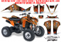 Preview: Ed-Hardy - Pirates Orange for Suzuki LTZ 400 2003-2008
