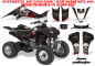 Preview: Bone Collector Black for Suzuki LTZ 400 2003-2008