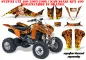 Preview: Motorhead Mandy Orange for Kawasaki KFX 400 2003-2008