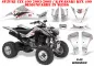 Preview: P40 Warhawk White for Kawasaki KFX 400 2003-2008