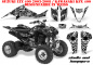 Preview: Skulls and Hammers White for Suzuki LTZ 400 2003-2008