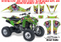 Preview: Ed-Hardy - LoveKills Green for Suzuki LTZ 400 2003-2008