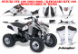 Preview: T-Bomber White for Suzuki LTZ 400 2003-2008