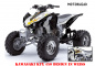 Preview: Motorhead Weiß für Kawasaki KFX 450
